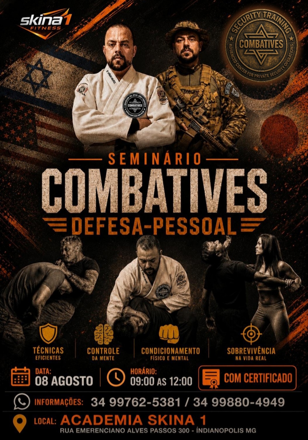 SEMINÁRIO COMBATIVES DEFESA-PESSOAL